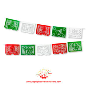 Papel Picado Tricolor