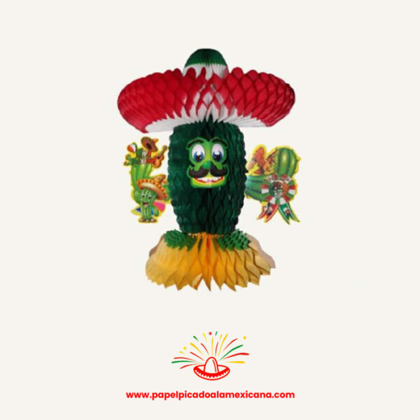 Adorno de Cactus Mexicano