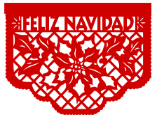 Papel Picado Navideño