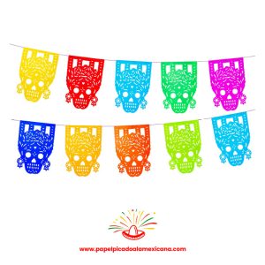 ENRAMADA FRIDA PAPEL PICADO