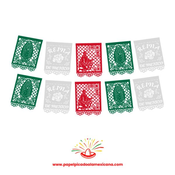 Enramada Virgen de Guadalupe, Papel Picado