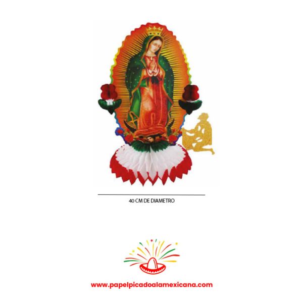 Virgen de Guadalupe con Rosas