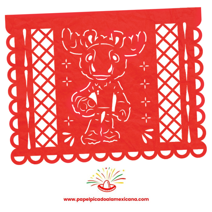 Enramada Mundial 2026 1/2 Plástico - Imagen 3